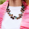 Turquoise & Smoky Quartz Necklace